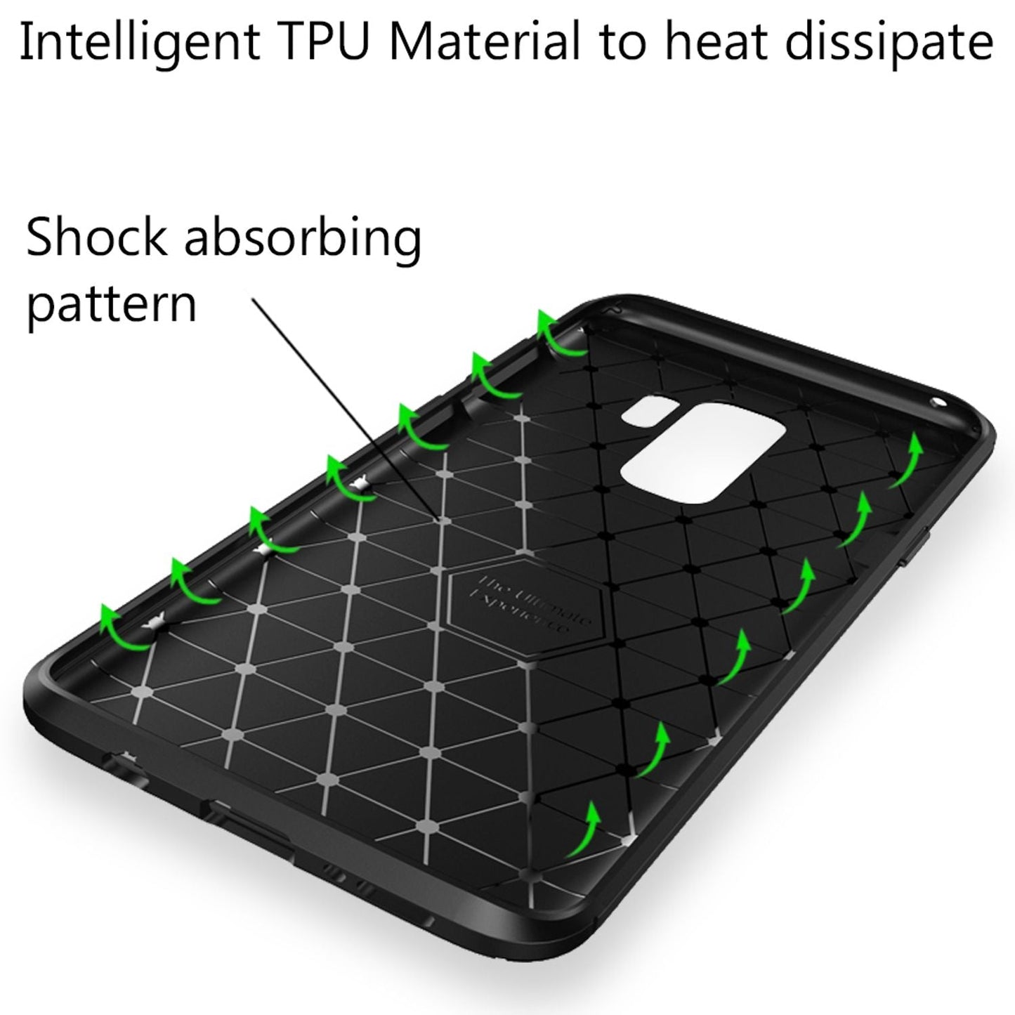 NALIA Phone Case for Samsung Galaxy S9 Plus, Slim Silicone Case Cover Skin