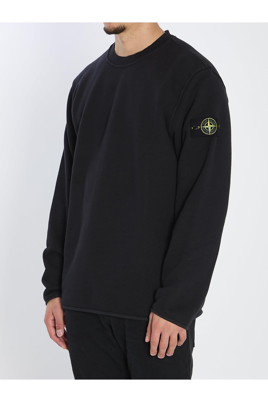Heavy cotton crewneck sweatshirt