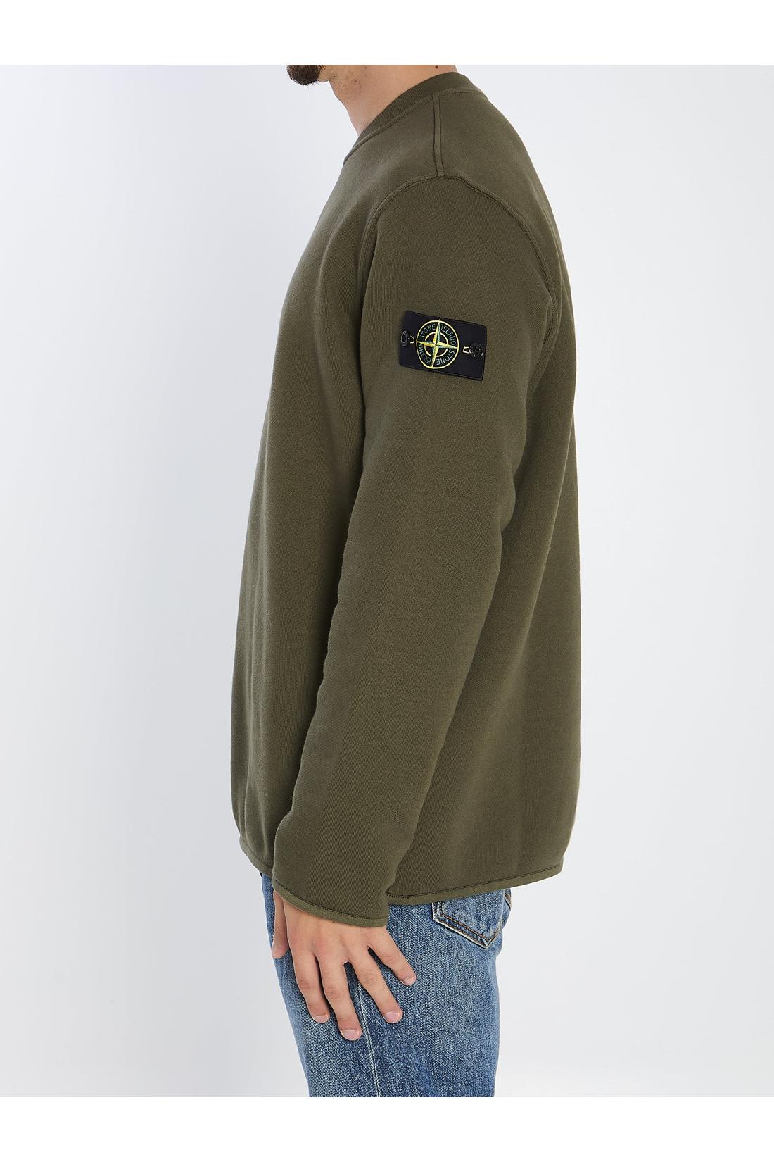 Heavy cotton crewneck sweatshirt