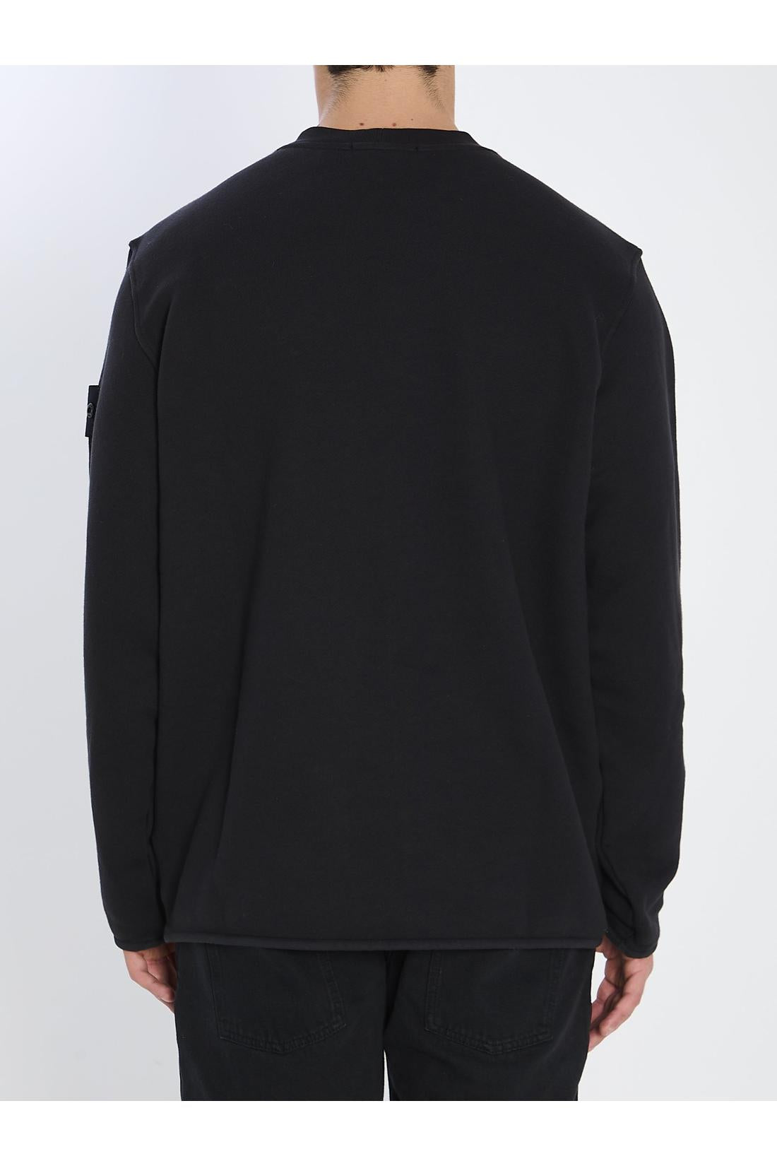 Heavy cotton crewneck sweatshirt