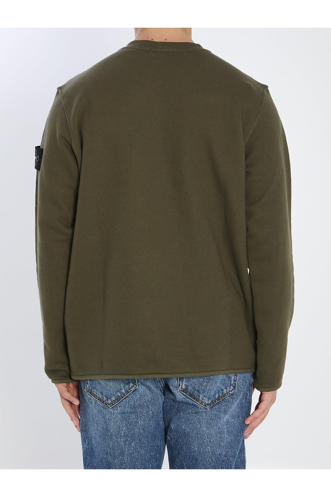 Heavy cotton crewneck sweatshirt