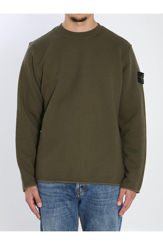 Heavy cotton crewneck sweatshirt