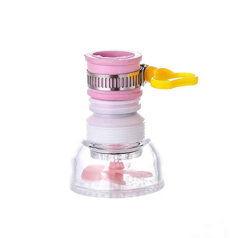 Rotatable 360 Faucet Extender