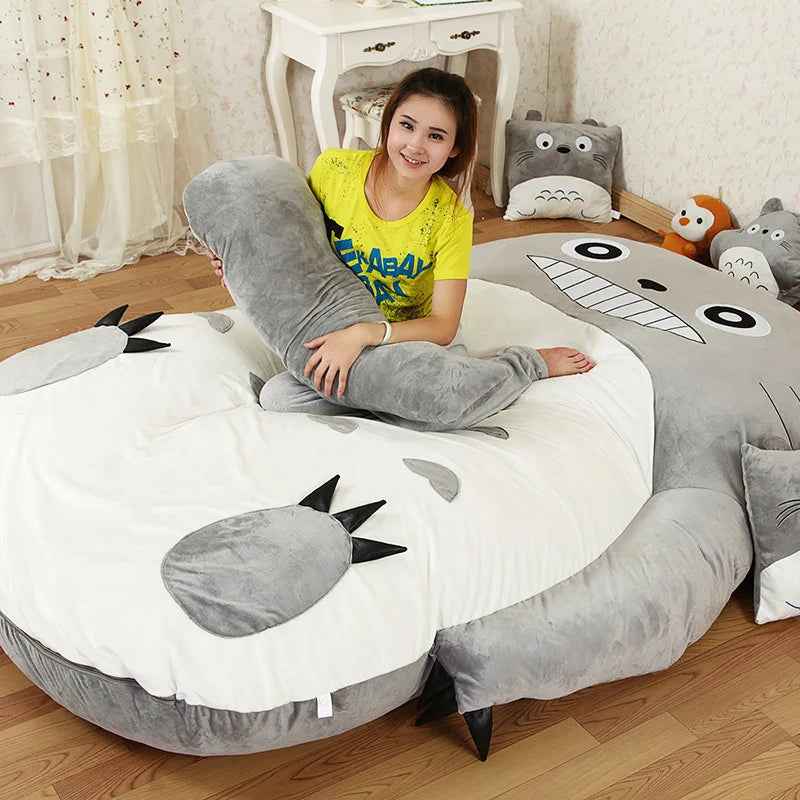 Large Lazy Sofa Floor Mattress for Living Room Resting Beanbag