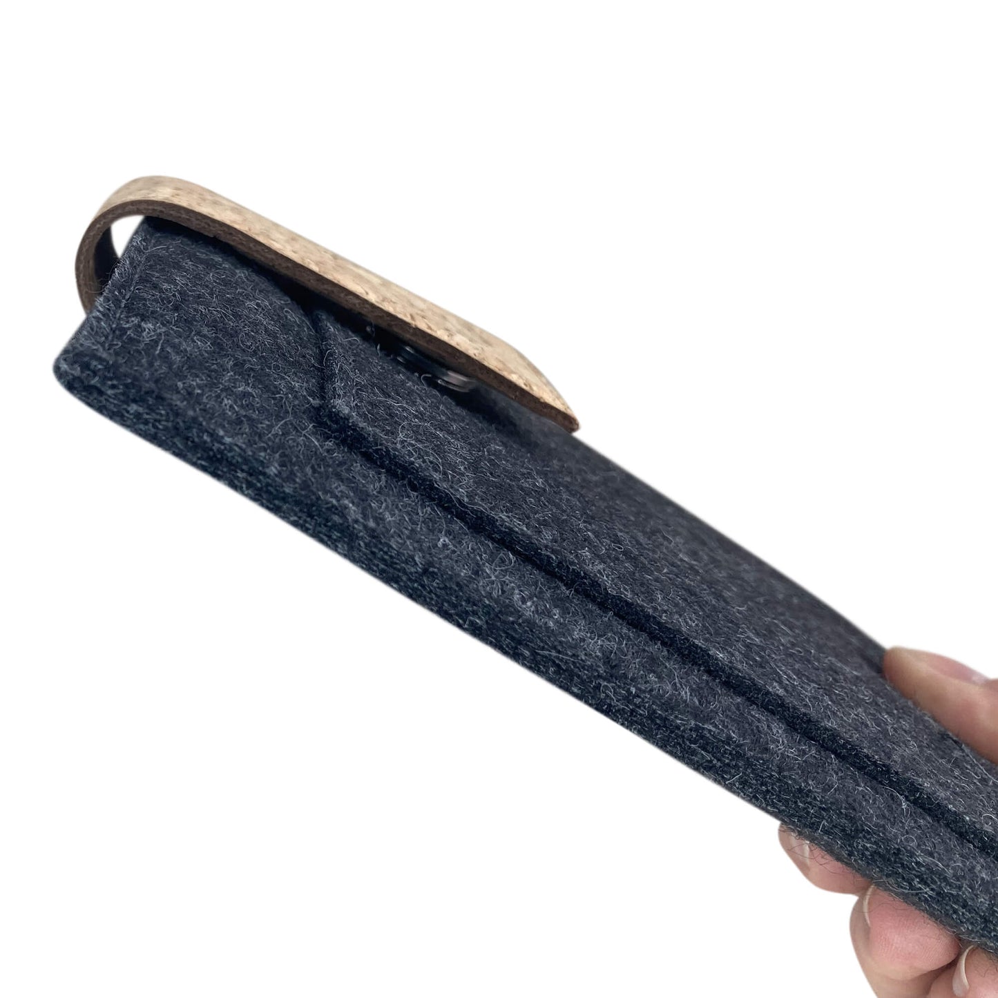 Hülle für Kindle Colorsoft 1. Gen  | mit Magnetverschluss und extra Fach | anthrazit - Bloom | Modell "HAKA"