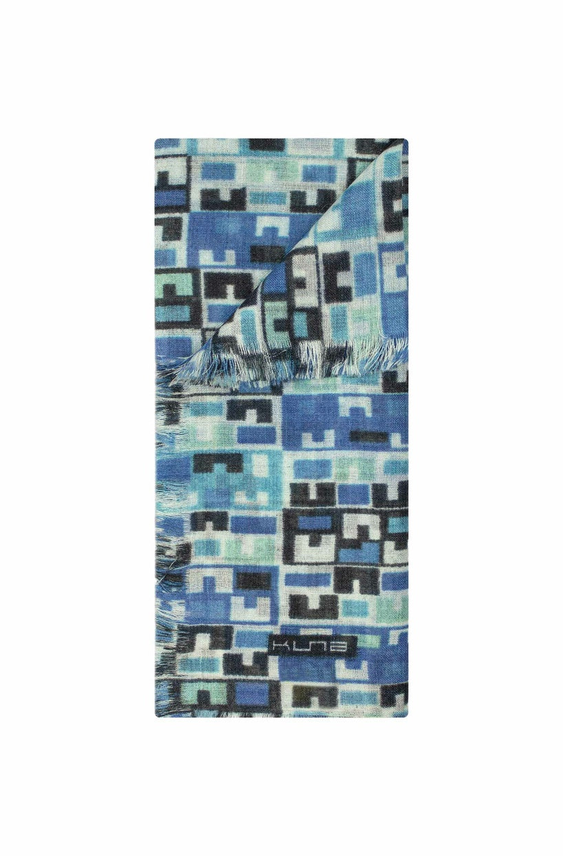 Kuna - Alpaca Woven Scarf - Weaving - 70% Baby Alpaca &amp; 30% Silk