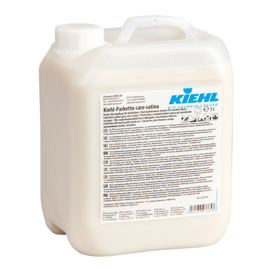 Kiehl Kiehl-Parketto-care-satina Matte Pflegedispersion für Holzböden 5 L  | Karton (2 Flaschen)