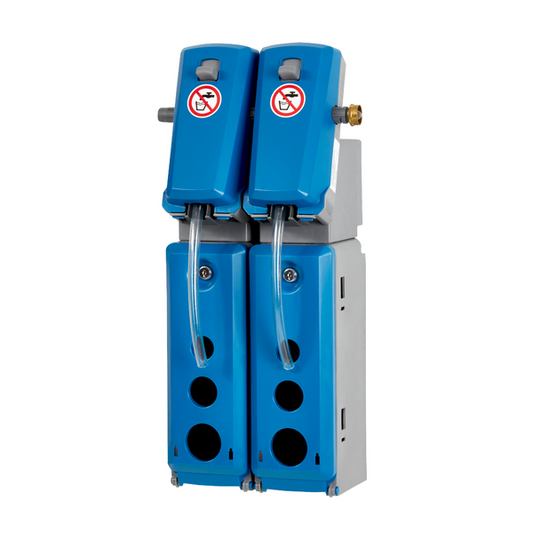 Kiehl DosiStation 2P-4 L Multidosing 2 Einheiten für 2 Produkte, zur Flaschenbefüllung, Wandmontage | Packung (1 Stück)