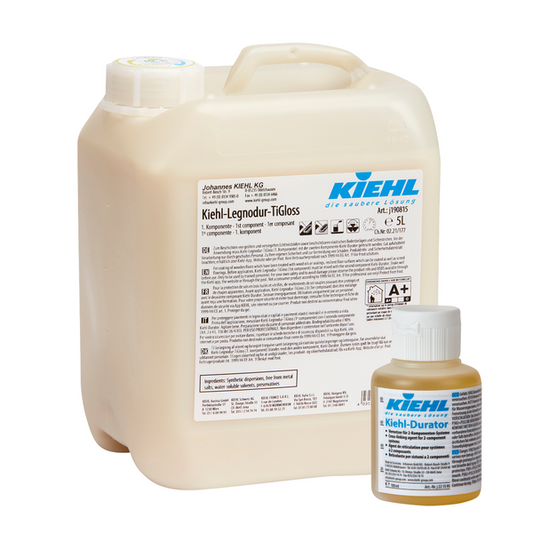 Kiehl Kiehl-Legnodur-TiGloss mit Kiehl-Durator Selbstglänzende 2-Komponenten-Permanentbeschichtung 100 ml | Flasche (5 l)