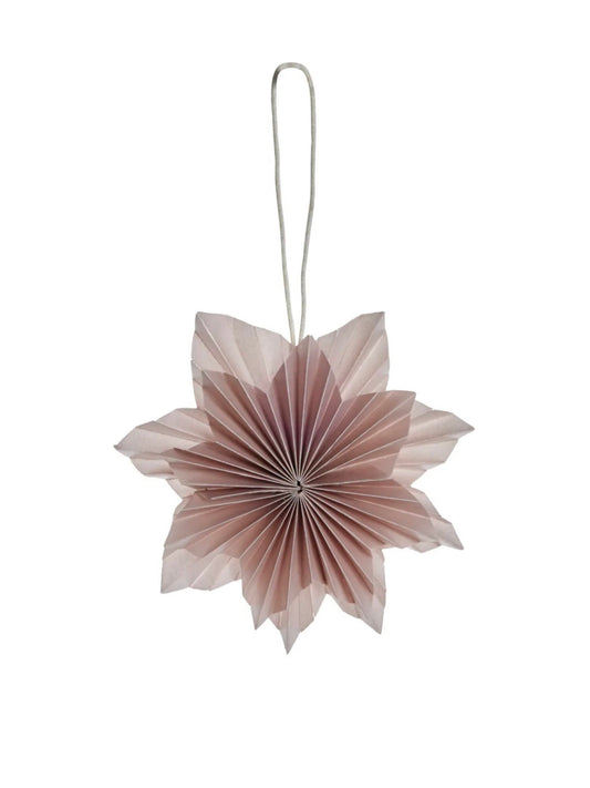 Christmas ornament Palisia powder pink