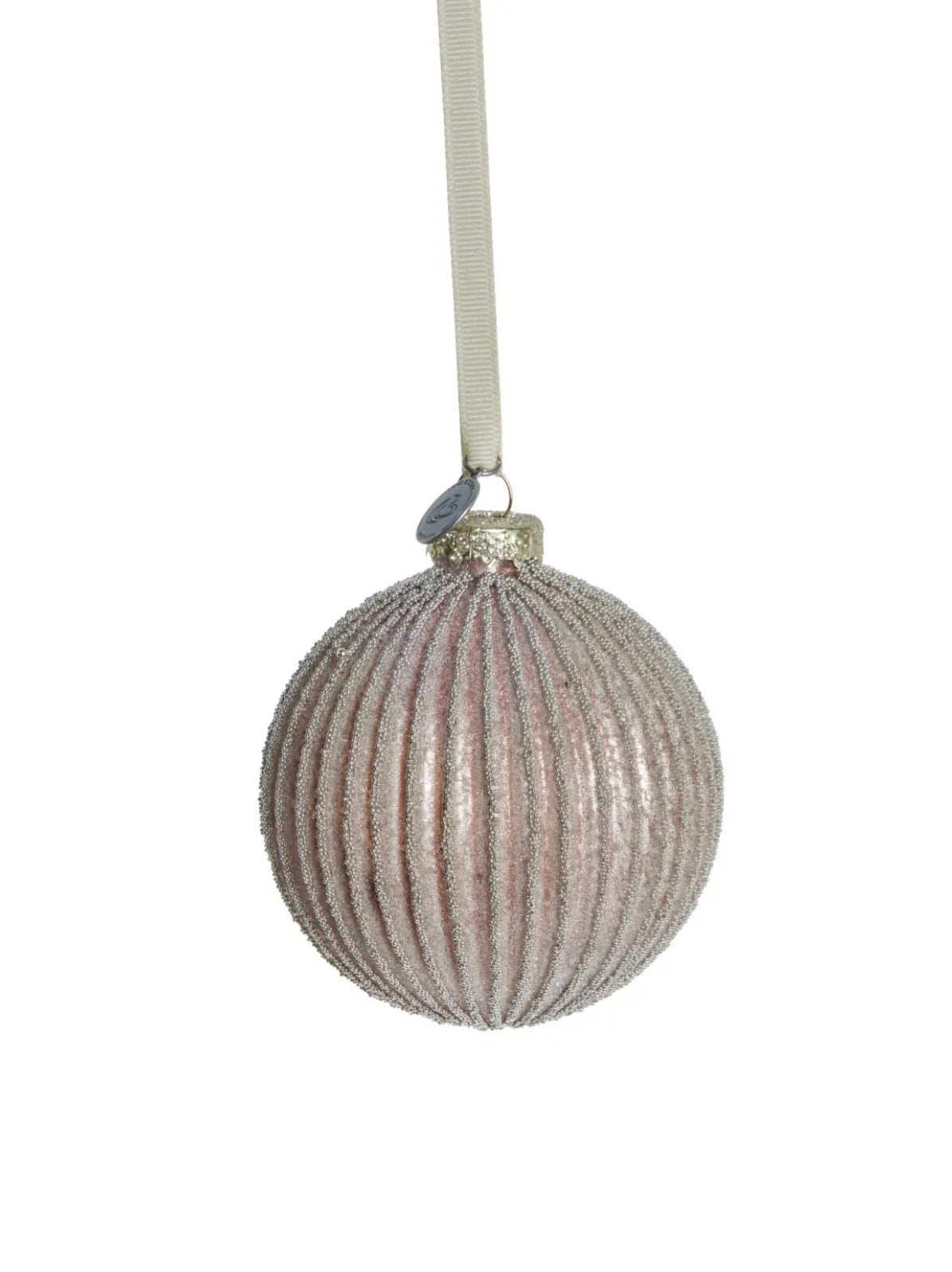 Christmas bauble Norille powder pink