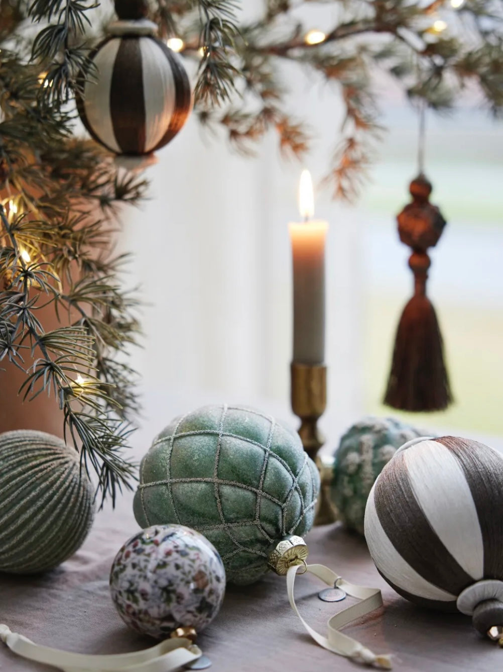 Christmas bauble Norille green