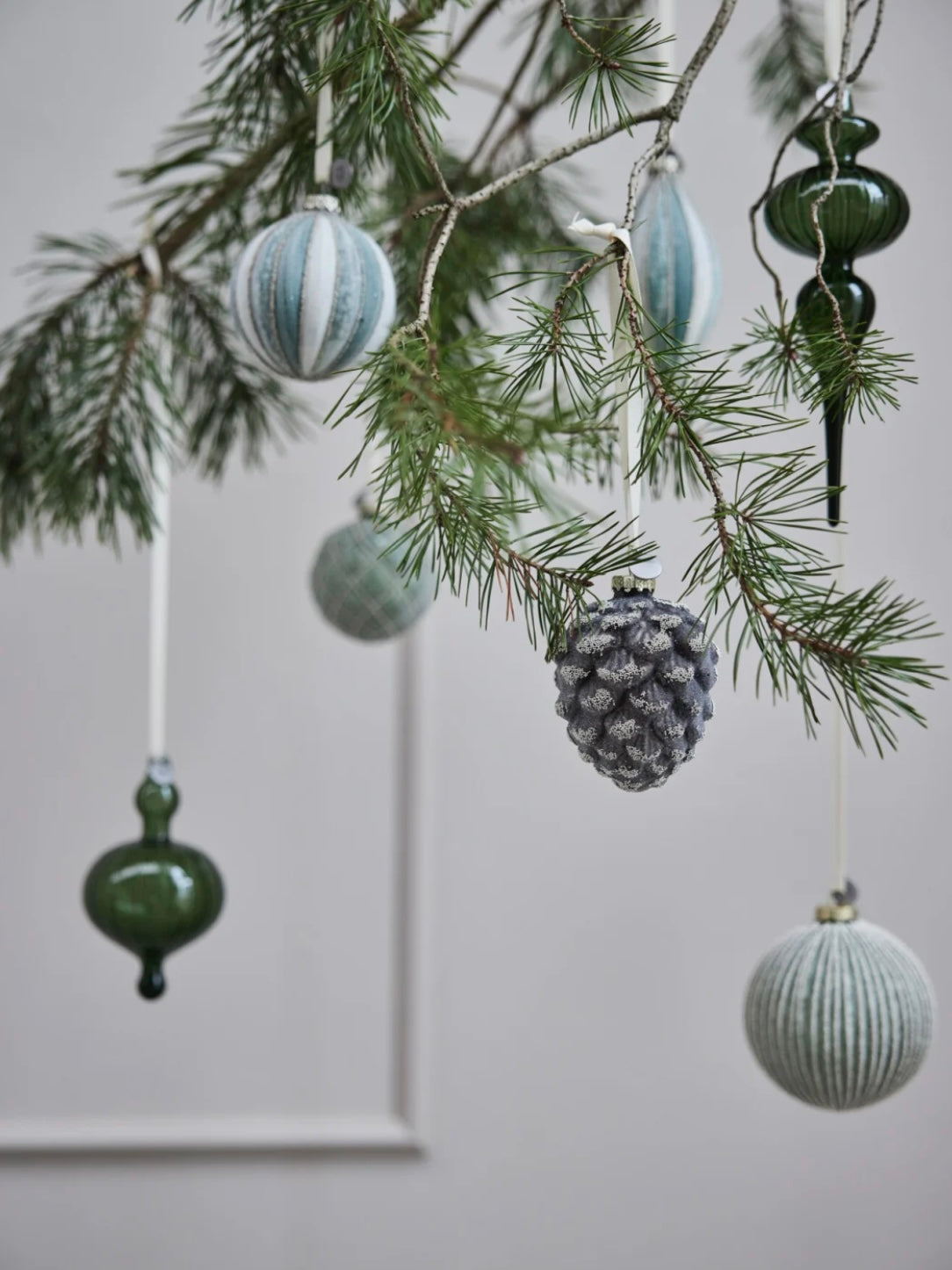 Christmas bauble Norille green