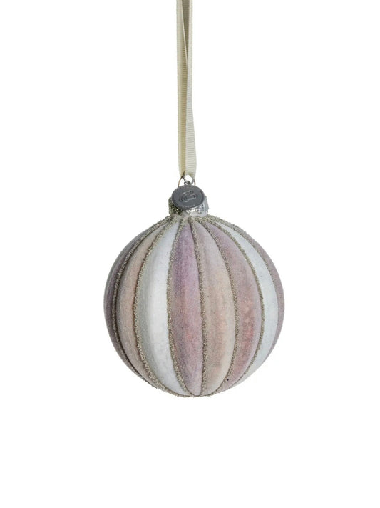 Christmas bauble Nomillia rosé