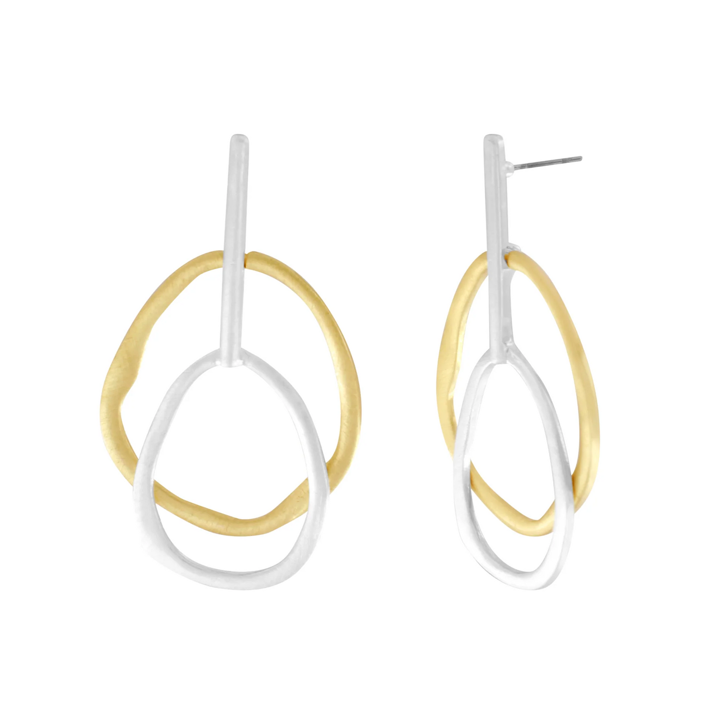 Ohrstecker Elysian 2-tone Statement, in 2 Farben