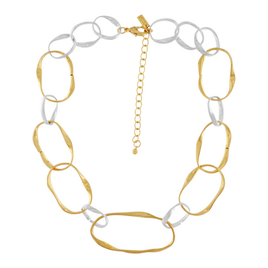 Halskette Elysian  2-tone short, in 2 Farbstellungen