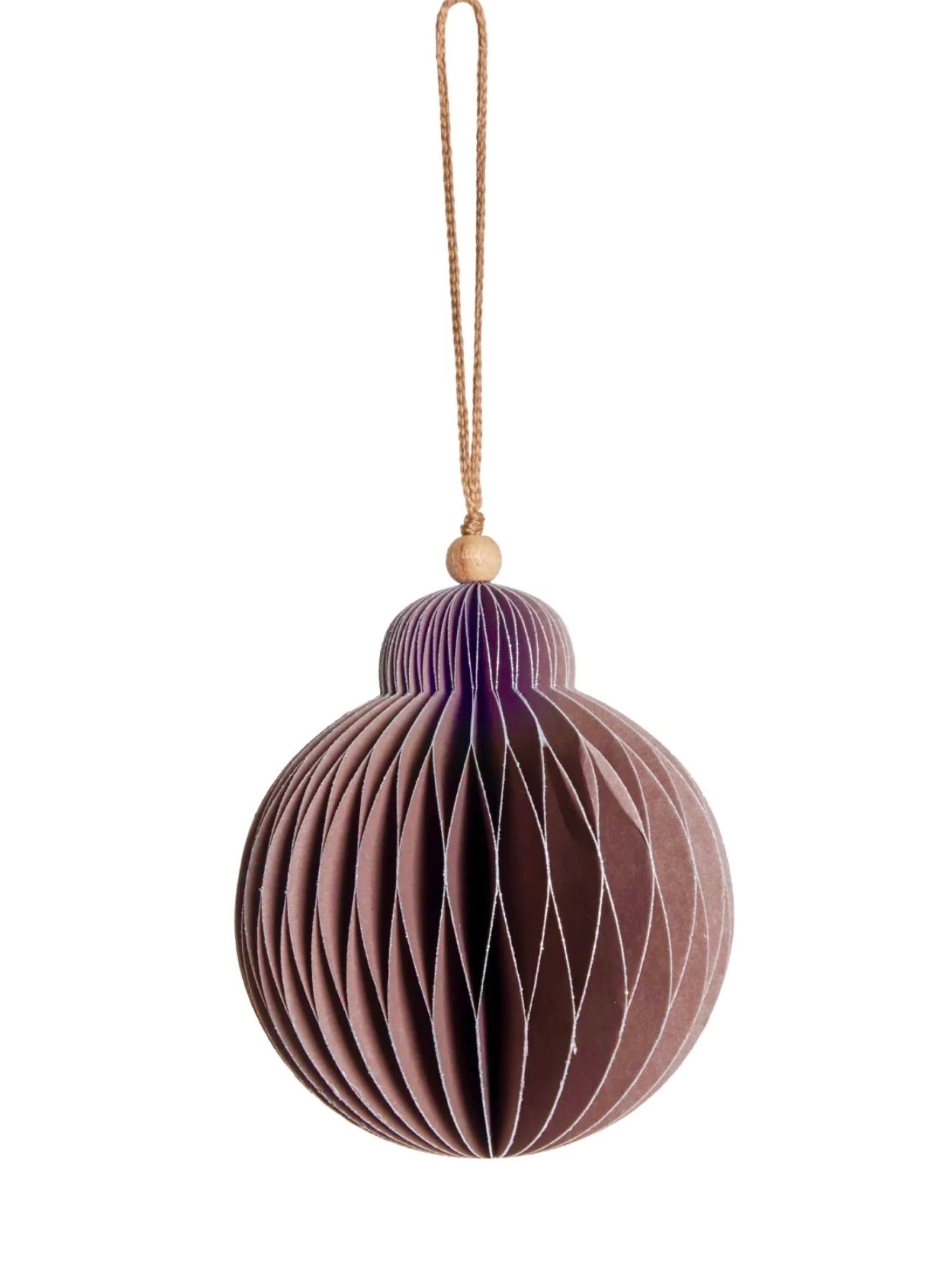 Paline Christmas bauble, in 3 colors