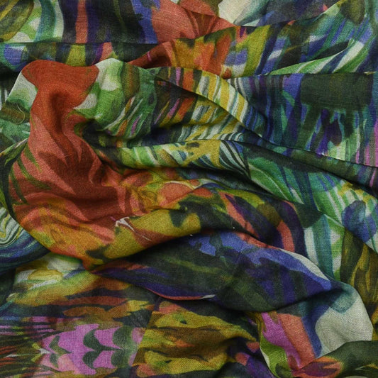 Wool scarf Life TT, in 2 colors