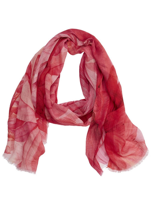 Modeschal Charlotte rot/pink