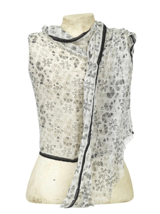 Modeschal Sardinia schilfgrau