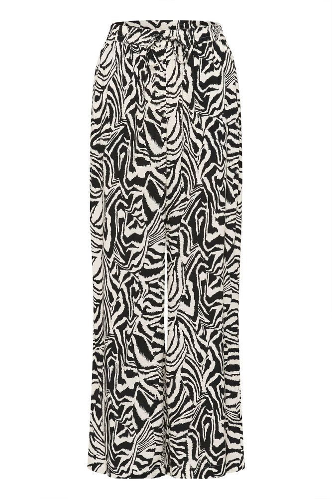 Hose Tine PW black animal print