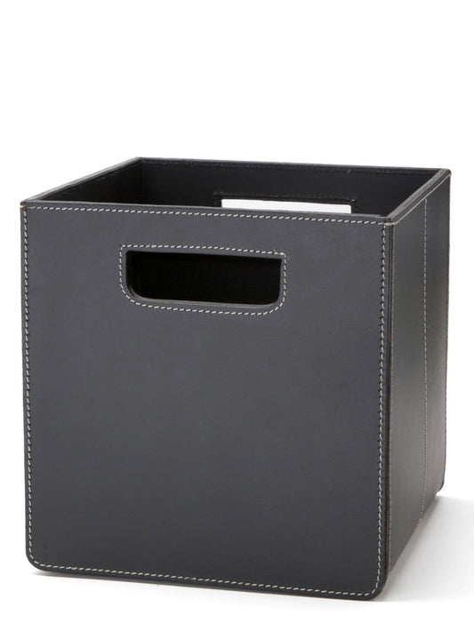 Aufbewahrungsbox Medium Leder, in verschiedenen Farben