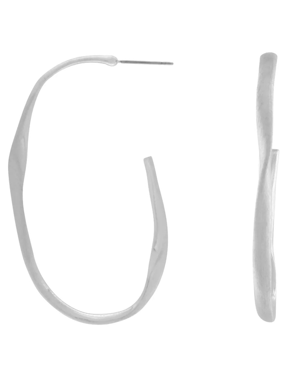 Ohrstecker Elysian organic Hoop, in 2 Farben