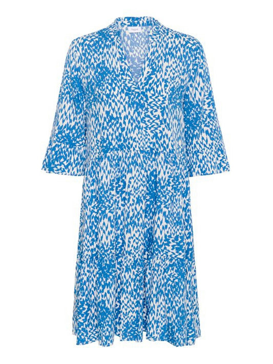 Eda kjóll, stærð SZ, Campanula Soft ZigZag