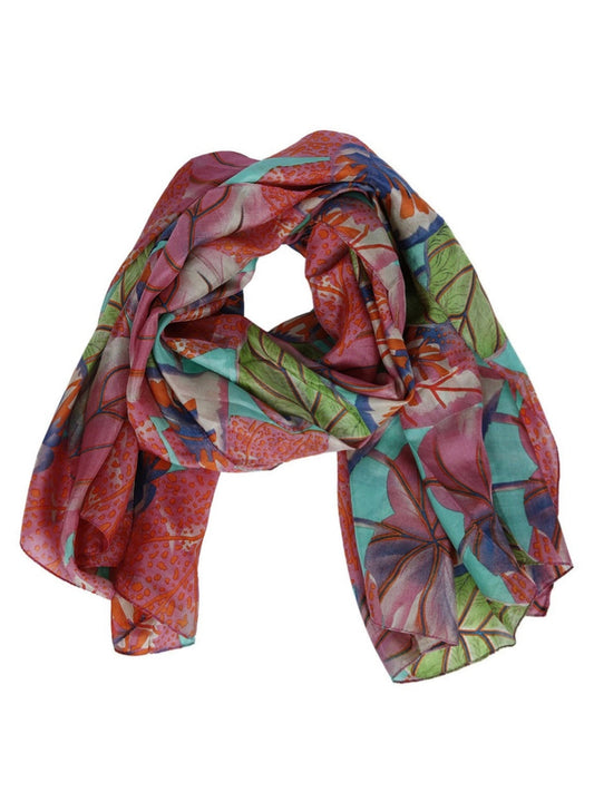 Silk scarf Chloe multicolor