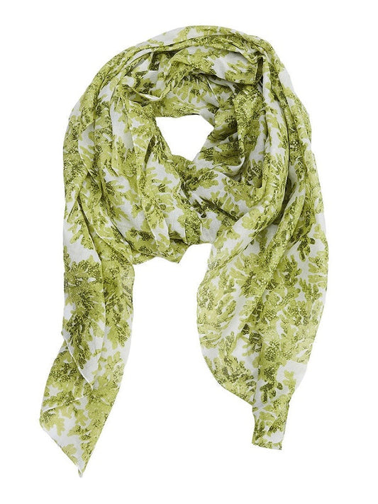 Fashion scarf Amber green