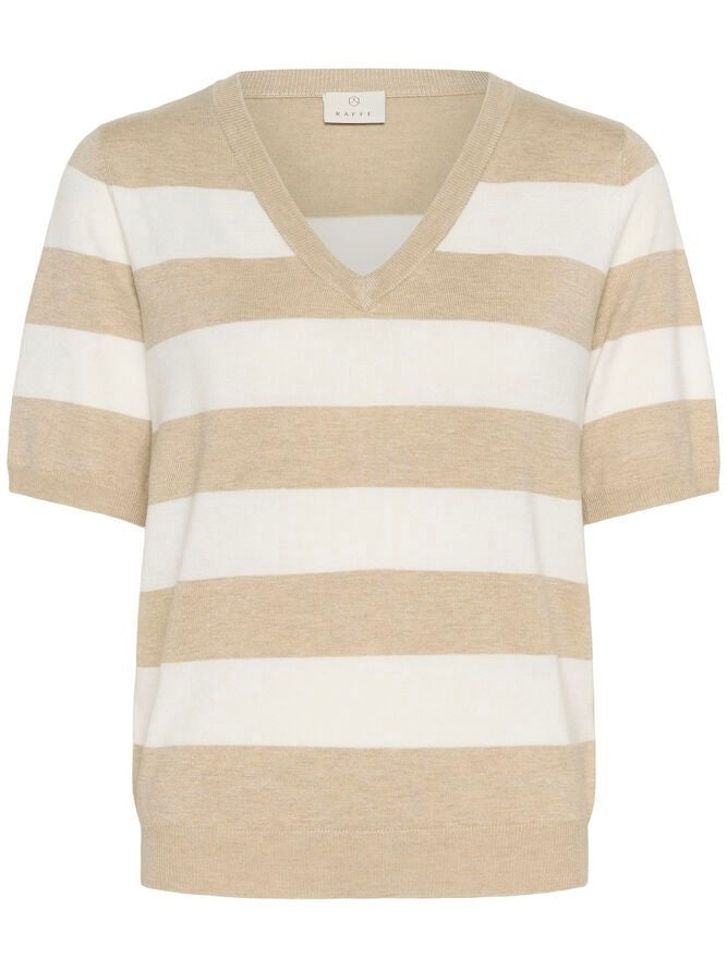 Pullover Lizza KA V-neck, in 2 Farbkombis