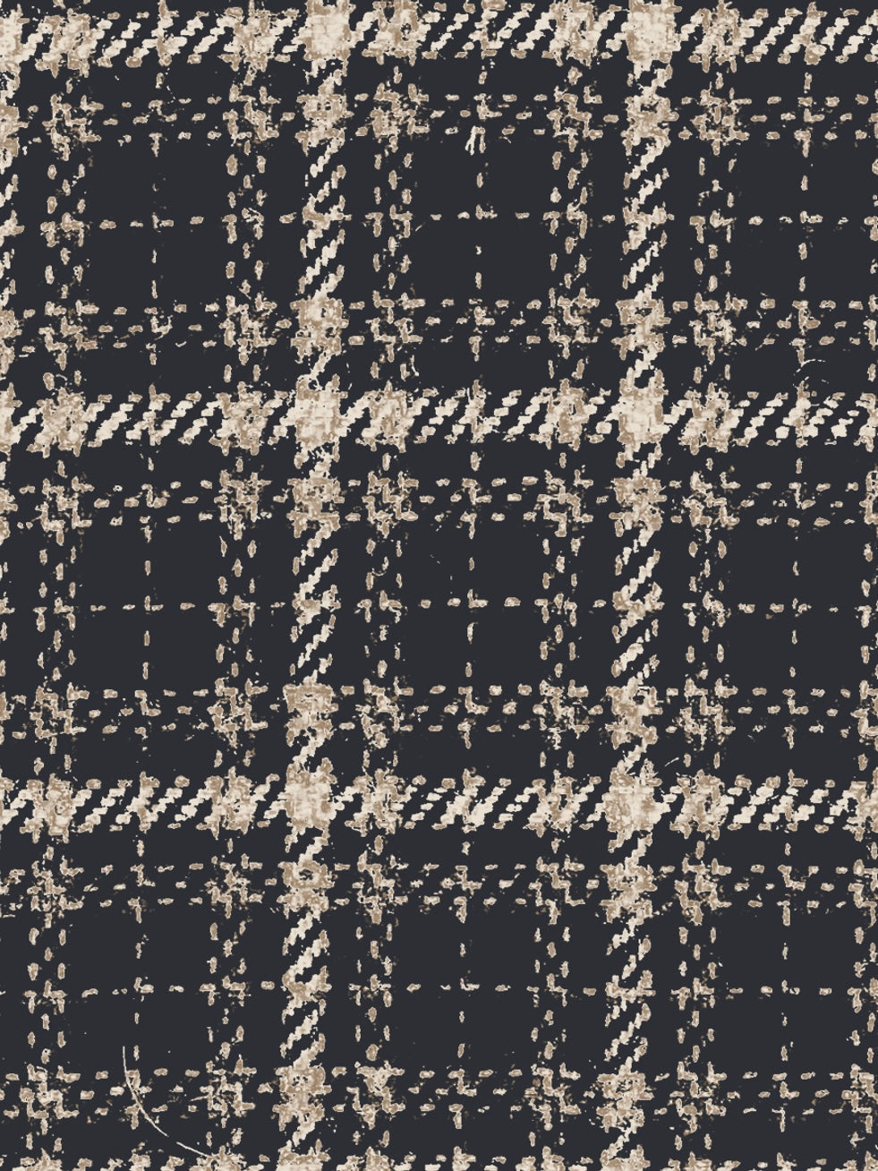 Culotte Hose Ilisan PW dark navy check