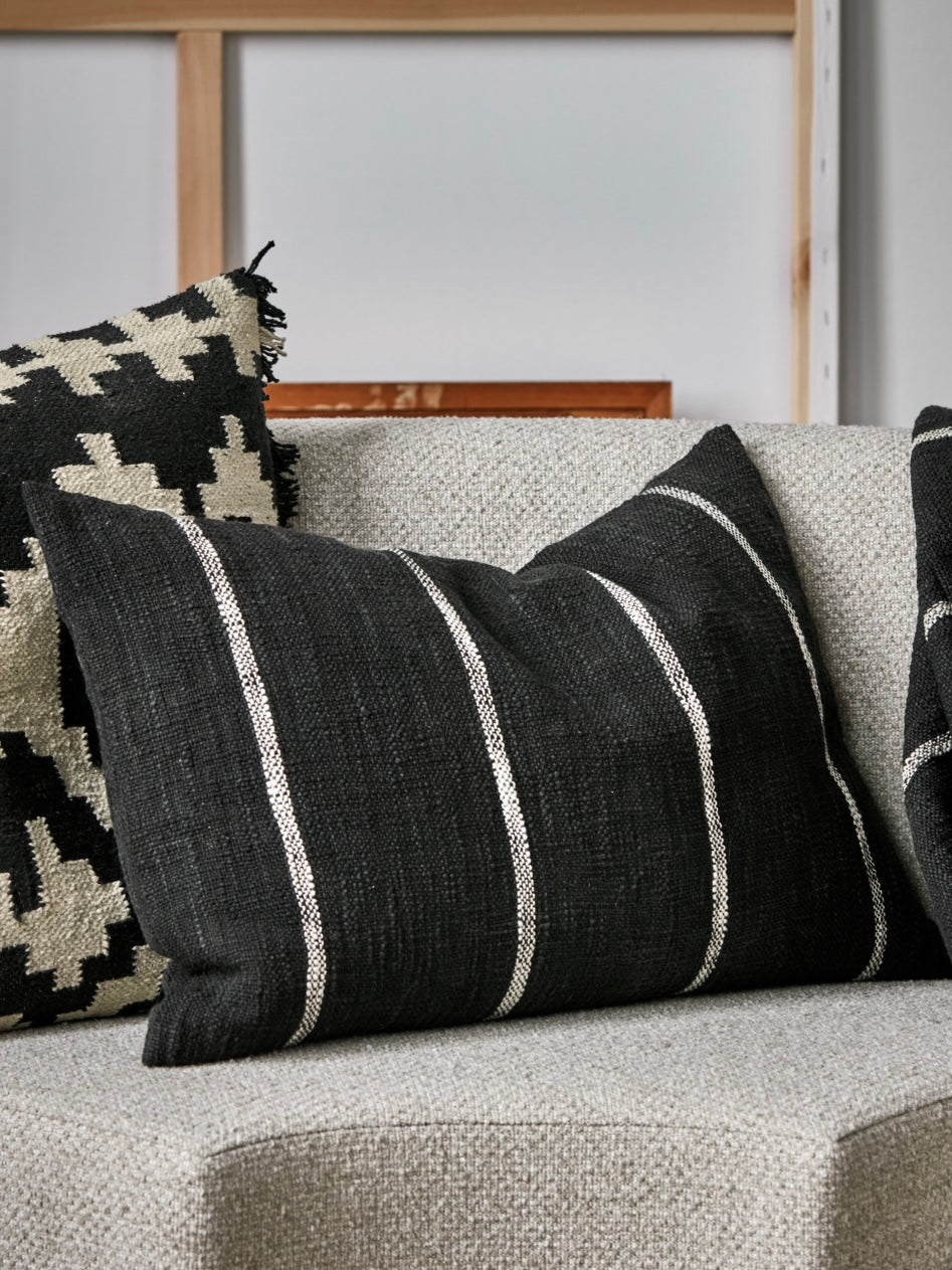 Dekokissen HDTuur schwarz/creme