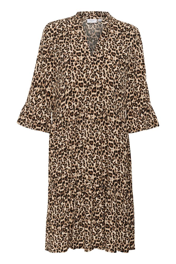 Kleid Eda SZ Black Leopard