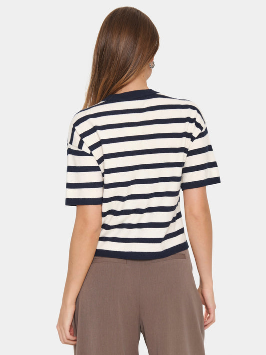 Pullover Likam SZ night sky/white stripes