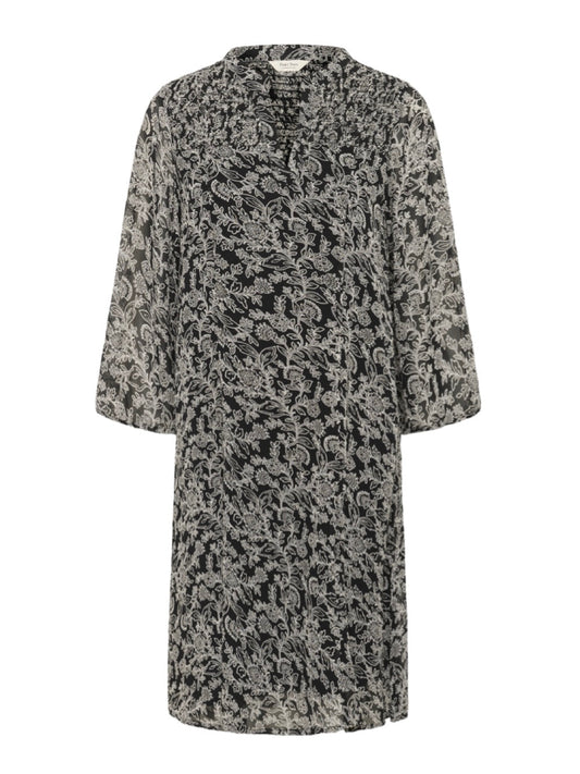 Kleid Elka PW black wallpaper flower