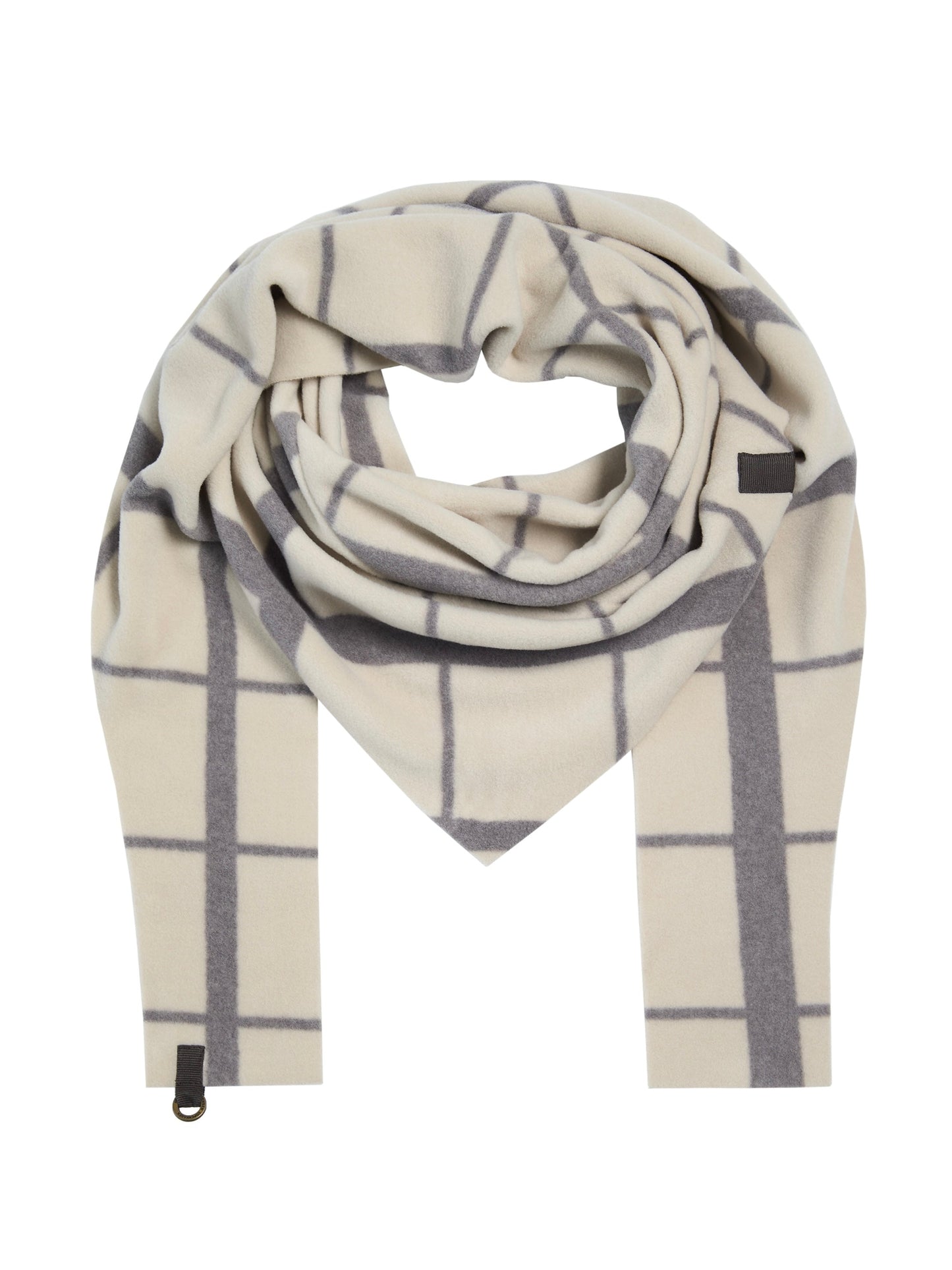 Fleece Schal TRIANGLE 4051P clan print kit