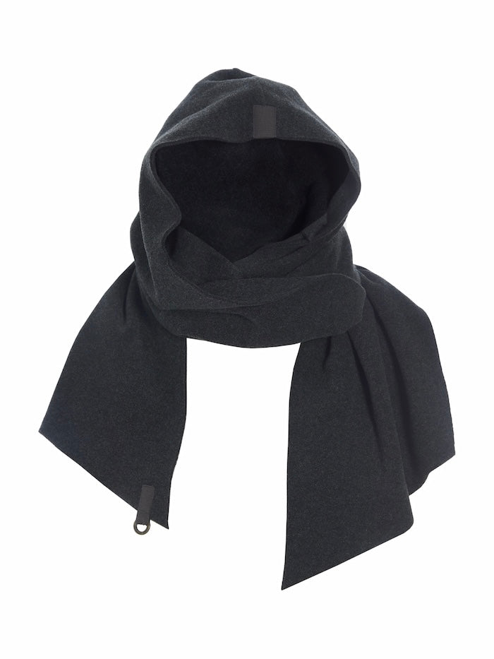 Fleece scarf with hat 4127, in 3 colors