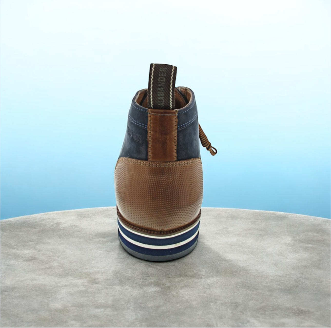 Salamander Valario ökklastígvél úr ekta leðri fyrir karla