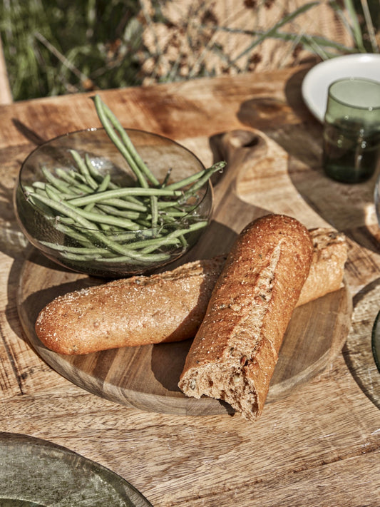 Schneidebrett HDEya natur rund 32cm