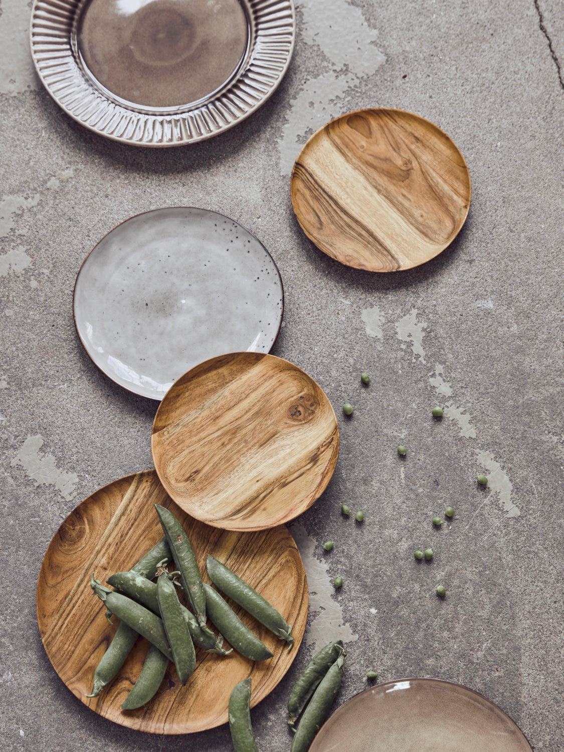 Holztablett HDWood rund, in 2 Größen