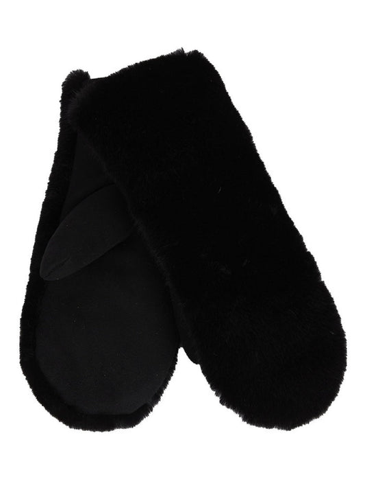 Webpelzfäustlinge Zoe black