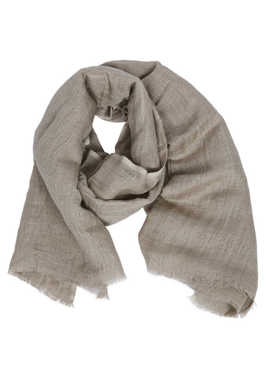 Lucy taupe fashion scarf