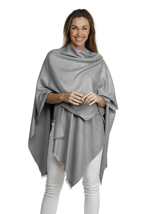 Ponchoschal Davos, in vielen Farben