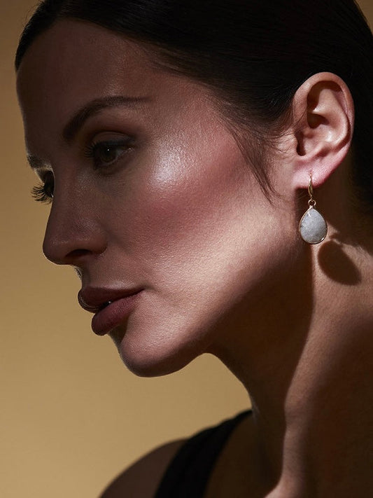 Ohrhänger Hannah grau