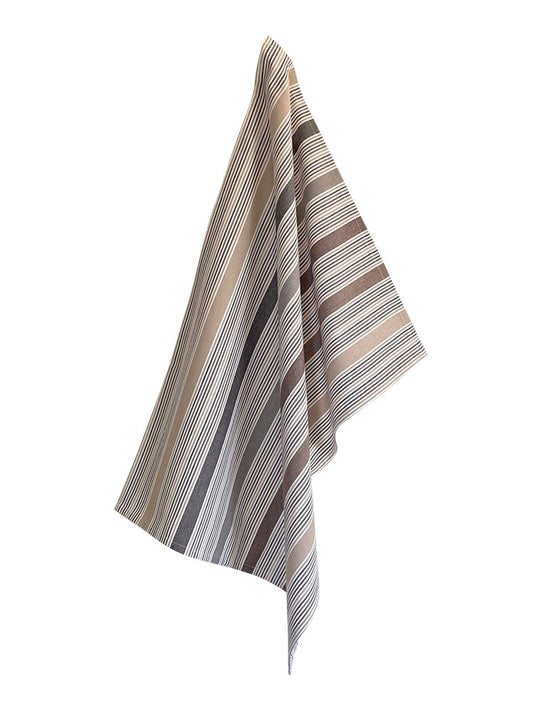 Geschirrtuch Streifen multi braun Mix