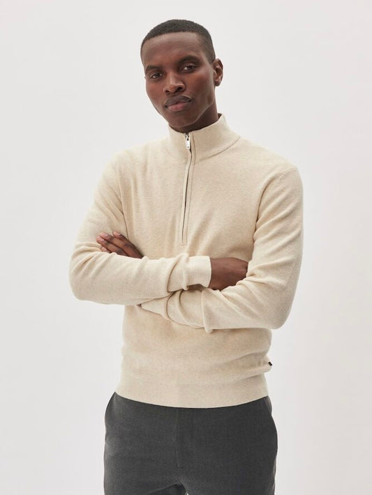 Herren Pullover MAlagoon Z oyster gray melange