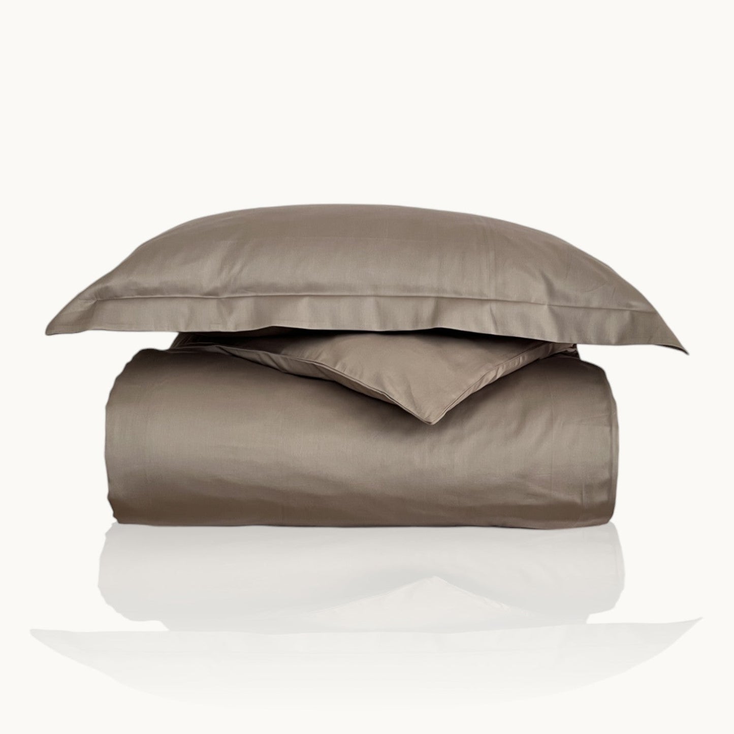 Charm bómullar satín rúmföt