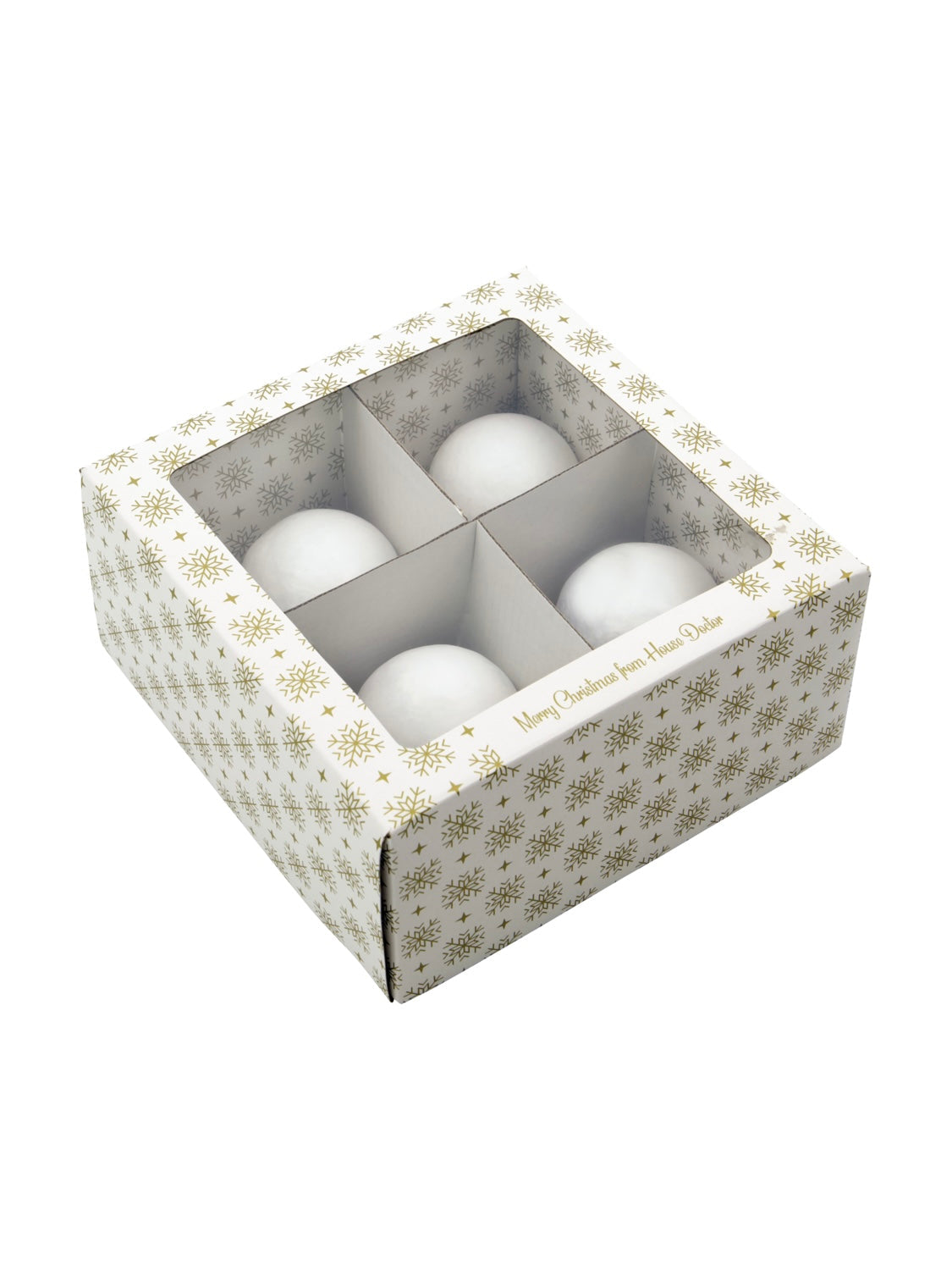 Christmas bauble HDFrost green 8cm