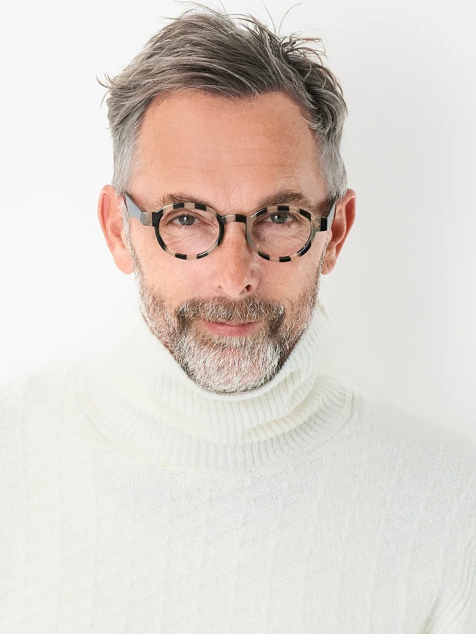 OjeOje K reading glasses, zebra/black, in 4 strengths